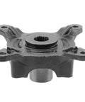 Front Wheel Hub Assembly Replacement For Ranger UTV Front Fitment 400 425 500 570 650 700 800 4x4 2x4 6x6 Crew Models 2010 2011 2012 2013 2014 Heavy Duty Steel Hub Bearing Durable Steel Construction, front view
