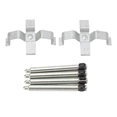 Ultimate Rear Disc Brake Pad Pins Clips Metal Kit For Vauxhall Vectra 95 To 03 Caliper Repair OEM Replacement Install Fast And Easy Fitment, steel clips and pins