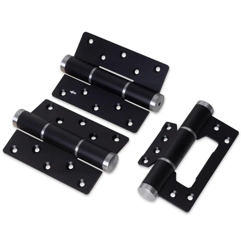 Automatic Soft Close Concealed Door Hinges Aluminum Alloy Durable Quiet Dampened Closing Device for Interior Doors