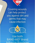 Straight Up Game Changing Assorted Adhesive Bandages For Gentle Wound Care With Breathable Nonstick Pads on a box.