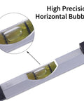 Legit 3 Pack Aluminum Bubble Line Level String Tool Hella Accurate Anti Sag Design with horizontal bubble for precise leveling.
