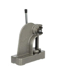 2-Ton Heavy-Duty Arbor Press With Cast Iron Frame, 4-Position Steel Anvil, 12 Inch Work Diameter side view