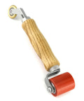 40mm Silicone Seam Roller With 6mm Brass Detail Penny Roller For Tight Corners And Seam Work On PVC TPO EPDM Roofing Tape Smoothing Tool