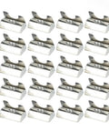 Get Your 20 Pack M8 Shrapnel Nuts For Aluminum Profile Extrusions in a grid, high-grade carbon steel sliding T nuts.