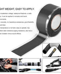 Heavy-Duty Waterproof Silicone Tape For Quick Leak Repair And Instant Seal On Pipes Ducts Automotive And Plumbing No Tools Needed Self-Fusing Bond With Extreme Temperature Resistance From -60°C To 150°C Indoor Outdoor Long-Lasting Adhesion Green.