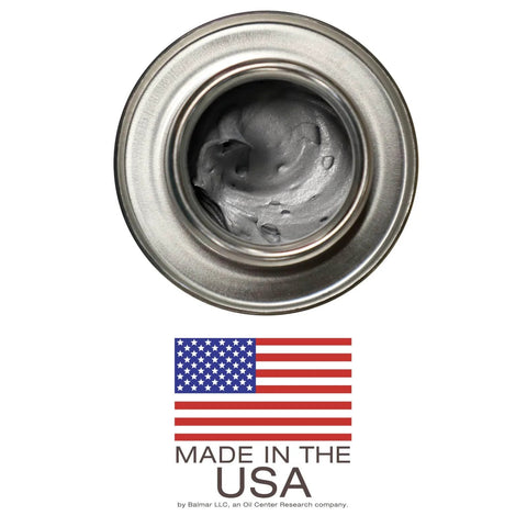 High Temp Anti Seize Lubricant For Metal-To-Metal Contact Up To 2000F, Copper-Free, Non-Corrosive, 8 Oz, Made In USA, top view