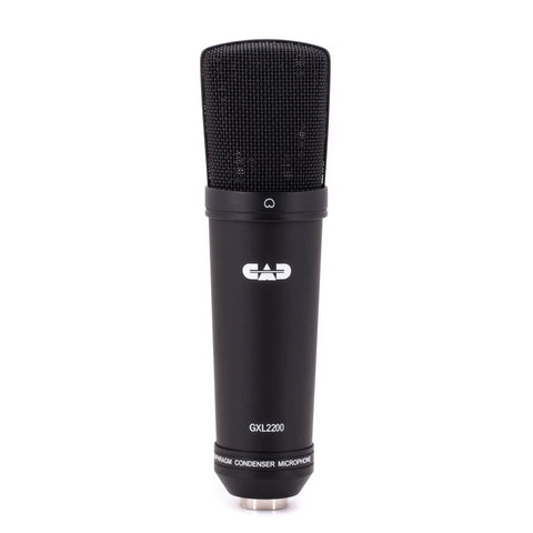 GXL2200 Large Diaphragm Cardioid Condenser Mic With 1 Inch Gold Diaphragm And Shock Mount For Studio Vocals Podcasts And Voiceover