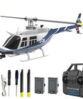 C138 Remote Control Helicopter With Bell206 Style, 2.4GHz 4CH RC Aircraft set with transmitter and accessories