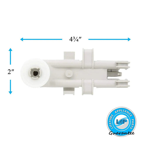 4 Pack Upper Rack Wheel Replacement For Whirlpool Dishwashers 8268655 WP8268655 AP6012244 PS11745451 VP, top view