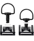 Heavy Duty Quarter Turn Fasteners For Race Fairings Quick Release Bolt Kit With Secure Clamps Universal Fit showcasing black fasteners and clips