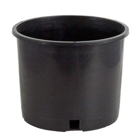 Premium 3 Gallon Nursery Pots Built To Last With Heavy Duty Impact Modified Plastic Thick Walled Wide Rim Grip Lip BPA Free Made in USA Pack of 10 For Easy Planting And Transplanting black nursery pot