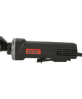 Side view of a Three Inch Electric Cutoff Tool With Six Amp Motor, High Speed Up To 20k RPM, designed for metal cutting and demolition