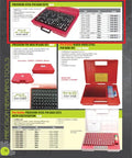 Pin Gauge Set 0.061 To 0.250 Inches, 190 Piece, No Certificate, Pro Grade Build, Fully Hardened 60-62 Rc, Class ZZ Finish, Stacked In A Heavy Duty, Dust Proof Plastic Case With Size Markings For Fast ID And Real Deal Machining Precision.