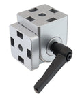Swivel Aluminum Extrusion Profile Hinge With Handle 4040 Series Pivot Joint Bracket For Easy 180 Degree Rotations Heavy Duty Aluminum Construction Durable And Versatile For Your Aluminum Frame And Projects, 40×40×59mm