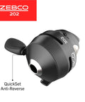 Easy To Use Spincast Fishing Reel Size 30 Right Hand Retrieve No Tangle Design All Metal Gears Stainless Steel Pickup Pin