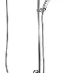 Commercial Hand Held Shower System Chrome Finish With 2.5 Gpm At 60 Psi Flow, 1/2 Inch CC Connections, Rugged Chrome Plated Metal Construction