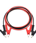 Heavy Duty Badass Alligator Clip Test Leads 14 Awg Silicone Jumper Wires 3 Feet with red and black dual clamps