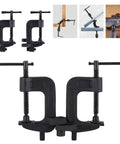 2-In-1 Adjustable Angle Clamp With 0-180 Degree Range, Heavy-Duty Clamp Set That Detaches Into Two Separate C-Clamps