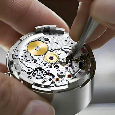 100 Piece Watch Battery Clamp Screw Assortment Set Hella Durable Precision Micro Fasteners for detailed watch repair with intricate gears.