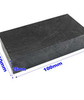 Heavy Duty Graphite Ingot Block 100mm x 50mm x 25mm For Milling Surface Melting And Casting Moulds With 99.9 Percent Purity