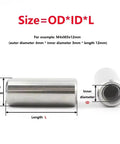 Diagram of 304 Stainless Steel Internal Thread Locating Dowel Pins Set With Single Hole For Precise Alignment Cylindrical Pin Dowels