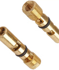 Needle And Seat Assembly For Holley And Quick Fuel Carburetors With 0.110 Orifice Viton Seals Adjustable Pair For Reliable Fuel Delivery And Easy Tuning On Street And Strip Cars. brass pair