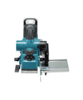 Badass Brushless Cordless Planer With 18v Lithium Power And An 82mm Precision Cutting Width For Sleek Finish Work Job Site Ready Bare Tool Build viewed from the front showing dial and cutting edge.