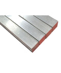 4 Pieces 1-1/4 By 1-1/4 Inch 6061 Aluminum Solid Square Bar 12 Inch Long Machining Stock For DIY Projects Weldable Metalworking Supplies