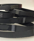 Ribbed Drive Belts for Conveyor Systems 400J 405J 410J 413J 415J 420J 425J 430J 435J 440J 445J 450J 460J 465J Replacement Parts Built Tough, Durable, Flexible, Low Noise for Smooth Power Transmission black PJ belts