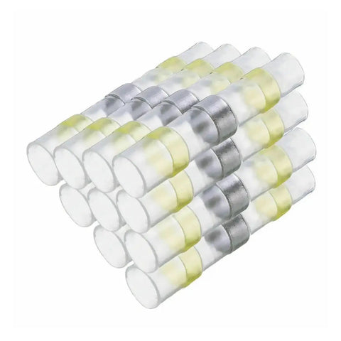 Top Shelf 250 Piece Kit With Four Heat Shrink Butt Connectors For Electrical Wire Splicing And Secure Seal Insulation Soldering Sleeves To Keep Your Cables Safe And Tidy, assorted connectors