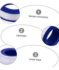 Close-up of 30 Pieces PTFE Thread Seal Tape DIY Leak Repair High Density Plumbing Fittings Faucets and Garden Hose Connections