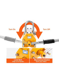 Real Deal Heavy Duty Permanent Magnetic Lifter With Beast Mode Grip And Slick Cordless U Loop Shackle Hook For Heavy Industrial Steel Plates And Scrap Lifting 1500Kg mechanical switch and limit bolt features