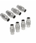 Inline Roller Bearing Kit With ABEC 9 7 5 Precision Bearings 16 Bearings And 8 Spacers Blue Color Fast Spin Package metal spacers