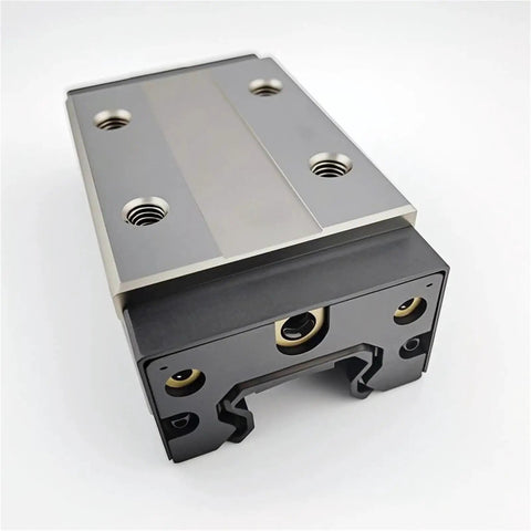SHS55R SHS55LR Linear Block Guide Slider And Bearing 2000mm Rail System component close-up