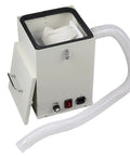 Badass 1000W Dental Vacuum Dust Extractor Packing Killer Suction, top view showing clear container and hose for clinics.
