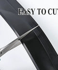 Cutting Heavy Duty Self Adhesive Rubber Rain Drip Guard For Doors And Windows 9 Feet for custom sizing and installation.
