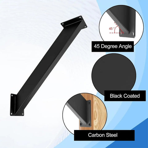 Heavy Duty 45 Degree Pergola Bracket Kit Eight Pack For Gazebos Treehouses Cabins And Terraces Corner Angle Brackets Connectors For Built To Last Tough As Nails Wooden Posts Outdoor Patio And Decking