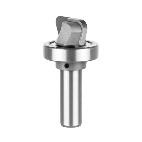 Bowl And Tray Template Router Bit With Heavy Duty Bearing Guide Half Inch Shank and One Quarter Inch Radius for CNC woodworking.