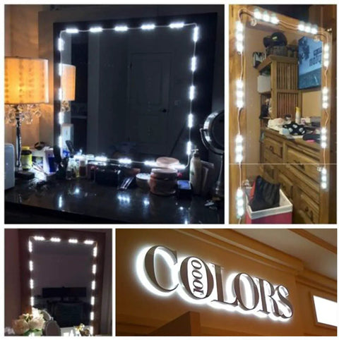 Brighten Your Storefront With Waterproof 5050 SMD LED Window Light Strips Kit 40 Ft Total 80 Modules Ideal For Storefront Signage