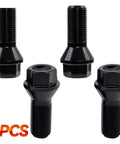 Premium Lug Stud Kit That Fits Your Bimmer Perfectly For F20 F25 M3 M4 Models To Upgrade Wheels With Rock Solid Strength And Heavy Duty Reliability For Daily Drivin Or Weekend Races. 4 black steel lug bolts, 4 pcs