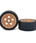 Arrma 109mm RC Tire Set For 1 To 7 Scale Cars With 17mm Hex Hub Ultra Sticky Rubber Traction Anti Slip Treads Upgrade Wheels