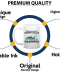 Morning Brew Sailor Coffee Mug 11oz White For Boaters And Sailors With Funny Lake Vibes Gift showing premium quality features