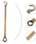 Heavy Duty Chandelier Load Bearing Hook And Ring Kit For Ceiling Light Support With Hanging Tube For Easy Installation