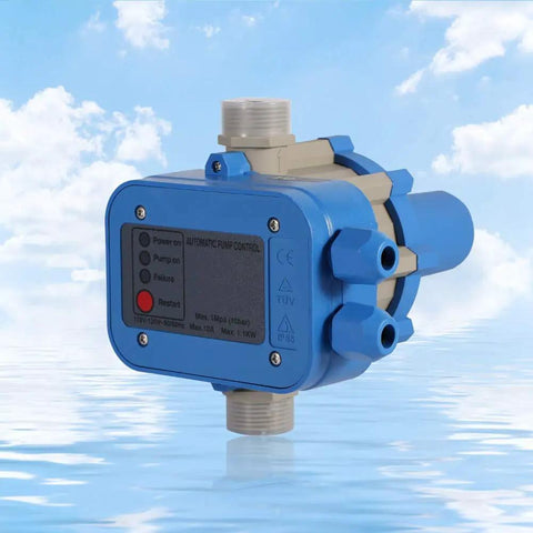 110V Automatic Water Pump Controller With Pressure Switch Auto On Off For Self Priming Pumps Jet Pumps And Garden Pumps