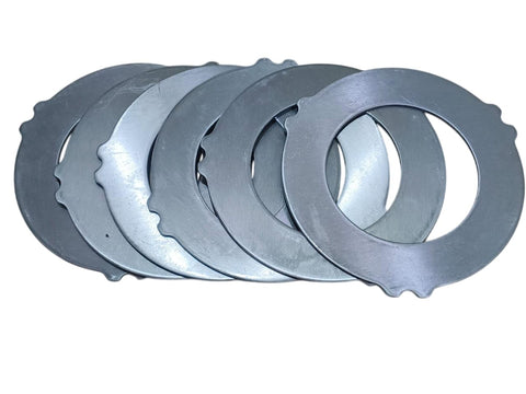 Beefed Up Brake Counter Plate Set Of 12 For Backhoe 3CX And Other Earthmoving Machines Fits Part 45820285 in steel material