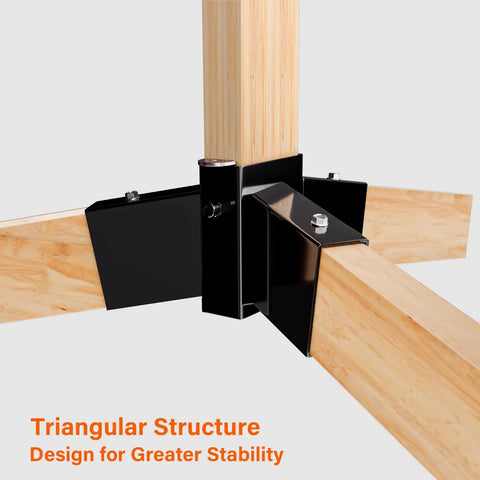 AR500 Steel Target System Complete Kit For Silhouette Targets showing triangular stand mount for stability