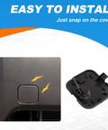Nissan Altima Front Bumper Tow Hook Cover Right Side 2013 2014 2015 Unpainted Eye Cap Replacement 622A03TA0A 622A0-3TA0A