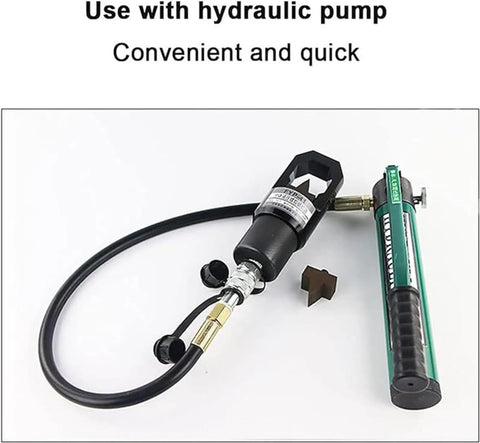 Pro Grade Hydraulic Nut Splitter Kit With Hand Pump For Kickin Rusty Nuts Loose Without Messin Up Bolts A Badass Bolt Cutter For Any Gnarly Garage Job Or Shop Repairs