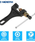 Chain Breaker Tool For 420 428 520 525 528 530 Chains Built For Dirt Bikes ATVs Quads Go Karts Scooters Motorcycles And Bicycles.