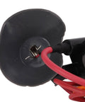 Close-up of Zero Voltage Switching Flyback Driver Module 12V To 30V High Voltage Generator With Flyback Transformer, red wires visible